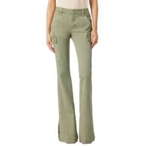 JOES JEANS The Frankie Cargo Mid Rise Bootcut Jeans in Uniform Green
